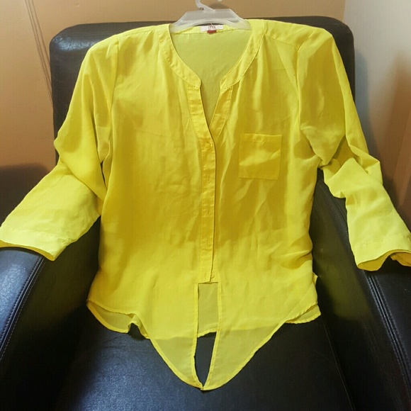 LEI Tops - Sheer Shirt