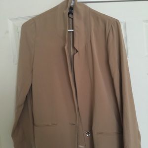 Forever 21 tan dress jacket