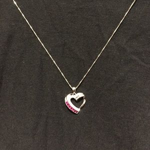 Sterling Silver Heart Necklace