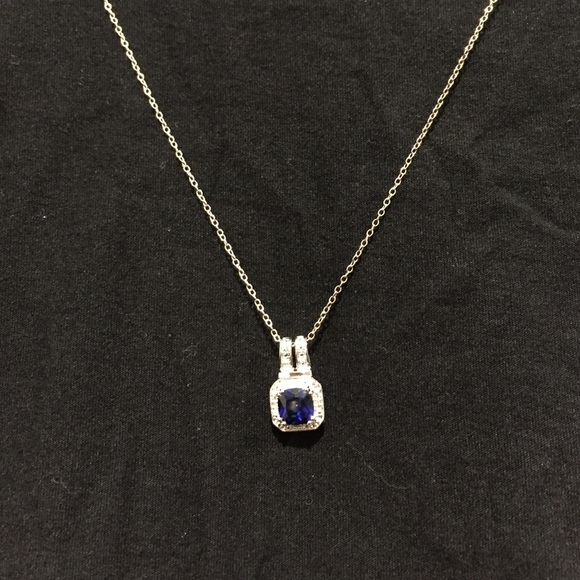 Jewelry - CZ Sapphire Necklace