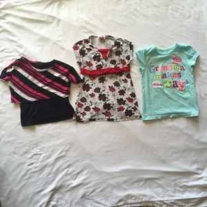 Girls Shirt Bundle of 3