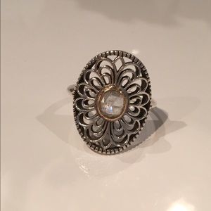 PANDORA retired vintage allure ring 7.5 (56)