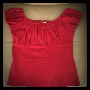 Make an offer! Pinup Couture off the shoulder top.