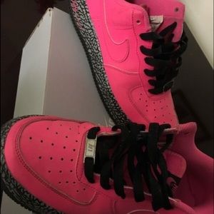 Elephant print Air Force 1's