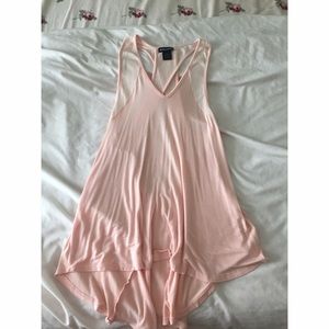 Wet seal pink tank top size large