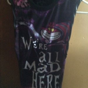 Alice in wonderland tank top