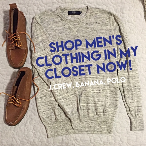 J Crew men's crew neck sweater