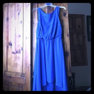 Blue formal dress