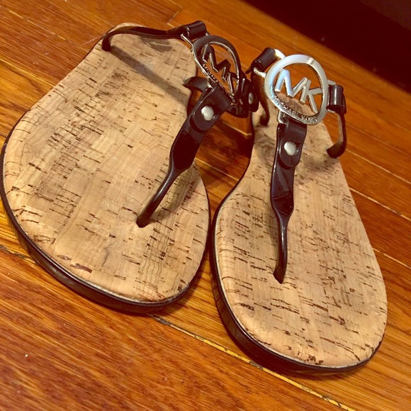 Michael Kors Shoes - Black Michael kors Sandals