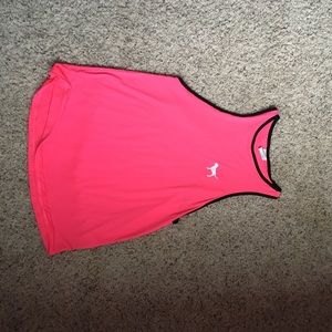 PINK racerback athletic tank