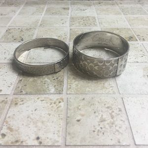 Coach bangles