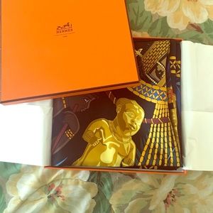 Authentic Hermes Scarf.