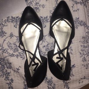 Anne Klein sport black flats