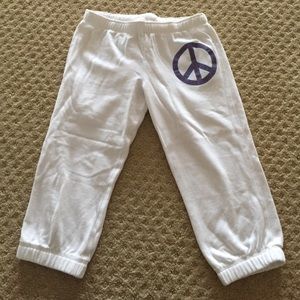 Victoria's Secret crop sweatpants