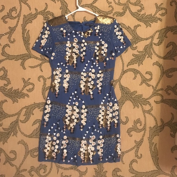 French connection tribal style dress. UK size 8 - Picture 1 of 1