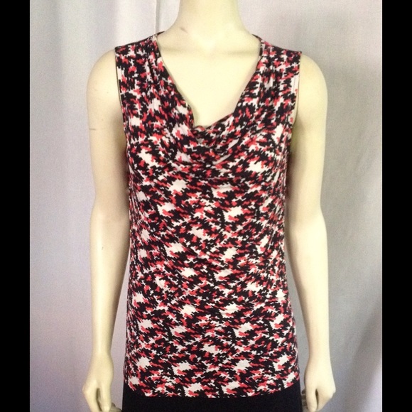 NWOT Classiques Entier silk blend scoop neck top S