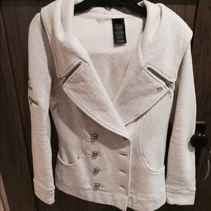 Harley Davidson thick sweatshirt/jacket-womens