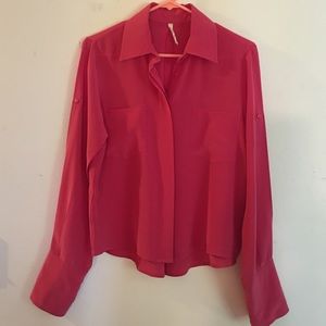 Chelsea Flower Silk Top