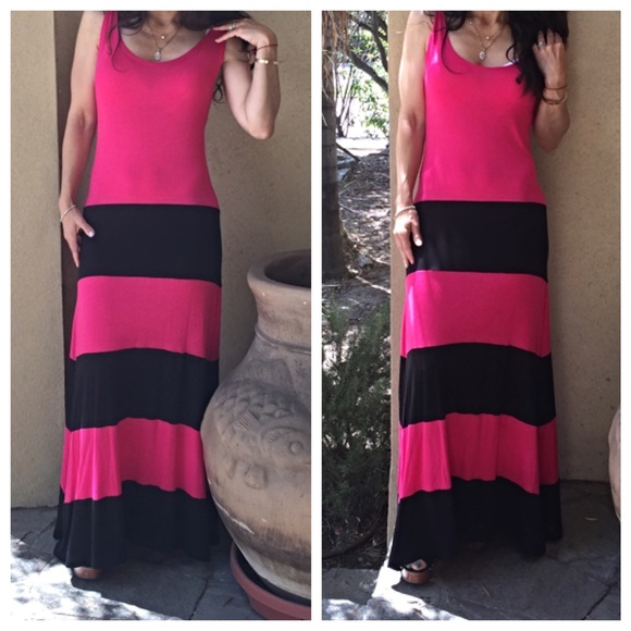 ✨RESTOCKED✨Color block maxi dress - Picture 3 of 7