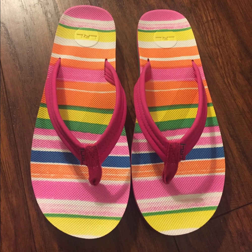 NIB! 👠 Lauren Ralph Lauren Flip flops