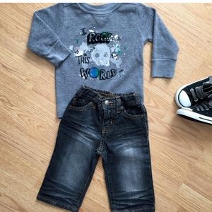 ❌SOLD❌Two piece top and pant set