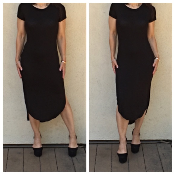Black chic dress - Picture 3 of 4