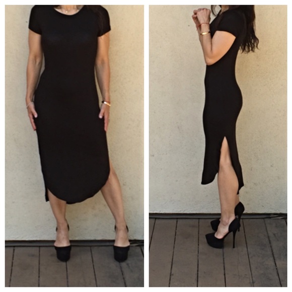 Black chic dress - Picture 2 of 4
