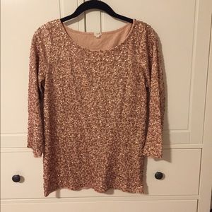 Sale! Sequined J.Crew Sweater