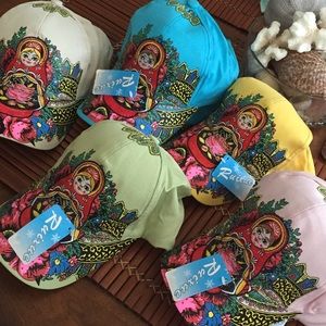 Matryoshka hats from Russia