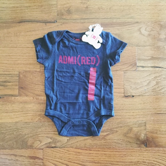 Vintage Baby Gap Product(red) onesie