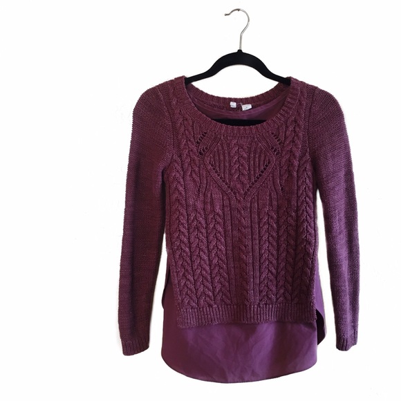 Anthropologie Sweaters - • Anthropologie • Cabled Ella Pullover