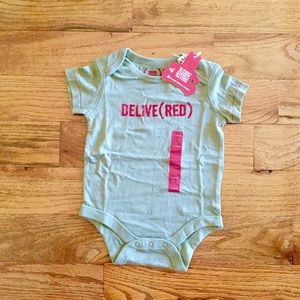 Vintage Baby Gap Product(red) onesie