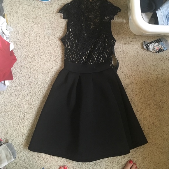 windsor black dress short