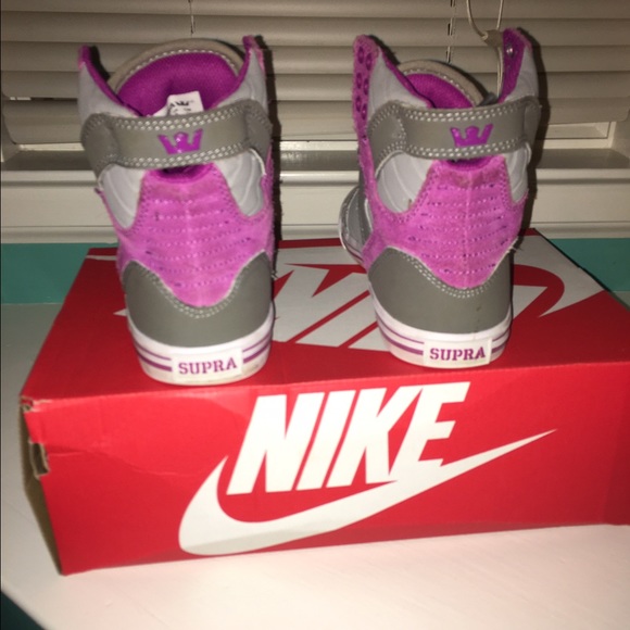 Grey and Purple Supra's - Picture 2 of 4