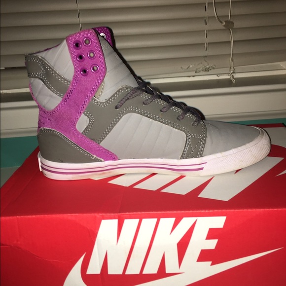 Grey and Purple Supra's - Picture 3 of 4