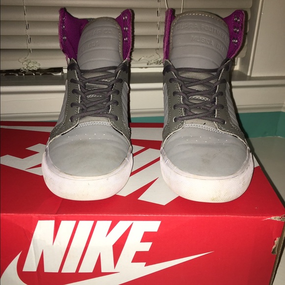 Grey and Purple Supra's - Picture 4 of 4