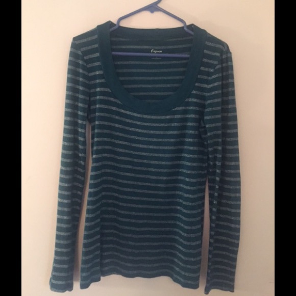 Long Sleeve Express Scoop Neck Shirt