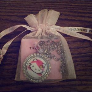 Tarina Tarantino Pink Head Necklace