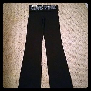 NWT VS Pink bootcut yogas!