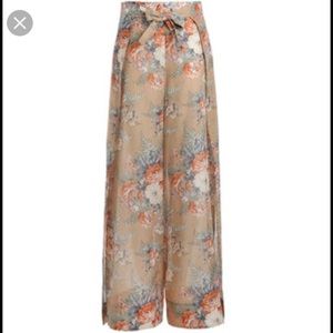 Zimmermann Anais split leg pants. Size 4/6