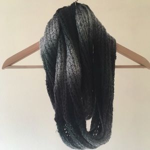Knitted Ombré Infinity Scarf