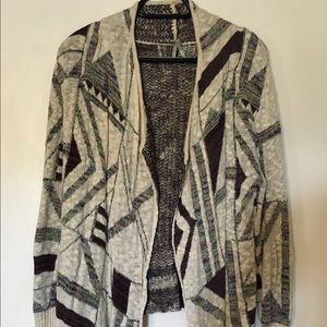 Worn Once! Buckle cardigan sweater!