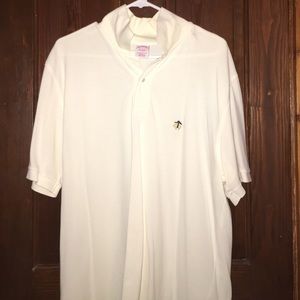 Brooks brothers off white polo