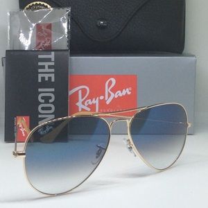 Ray ban rb3025 gradient blue 58mm 001/3F