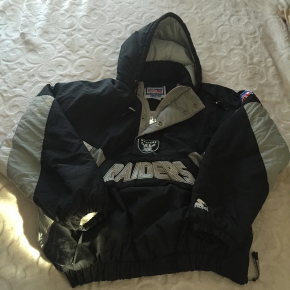 Vintage Oakland Raiders starter jacket XL
