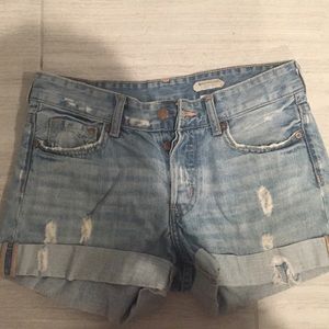 Light Blue Denim shorts