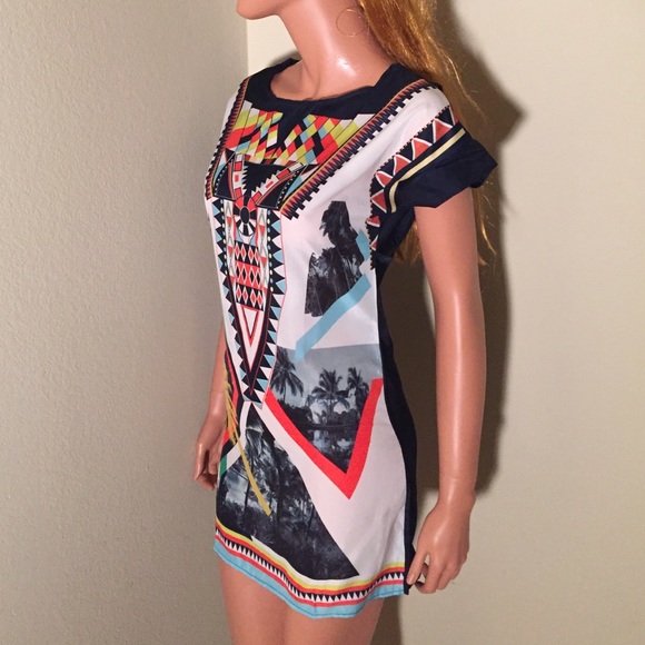 Sexy Party Evening Cocktail Mini Dress - Picture 4 of 4