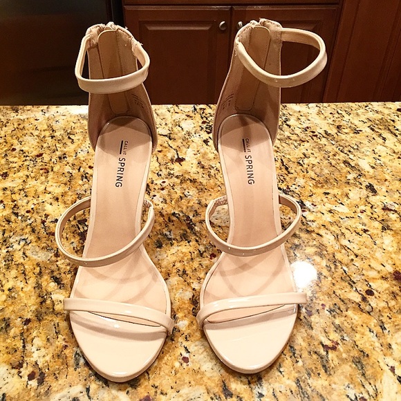 Call It Spring Shoes - Call It Spring Nude Heels