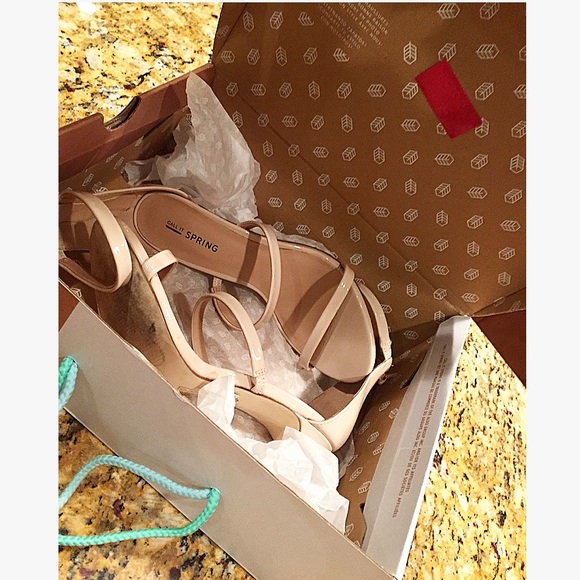 Call It Spring Nude Heels - Picture 3 of 4