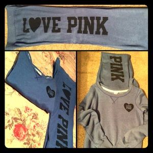 Victoria's Secret Pink Sweat Suit